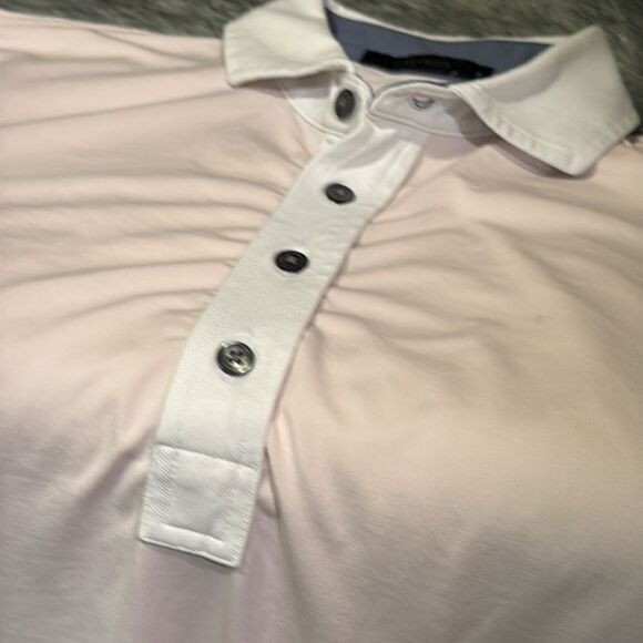 Greyson Light Pink Polo Shirt Size Small D28 - Picture 8 of 8